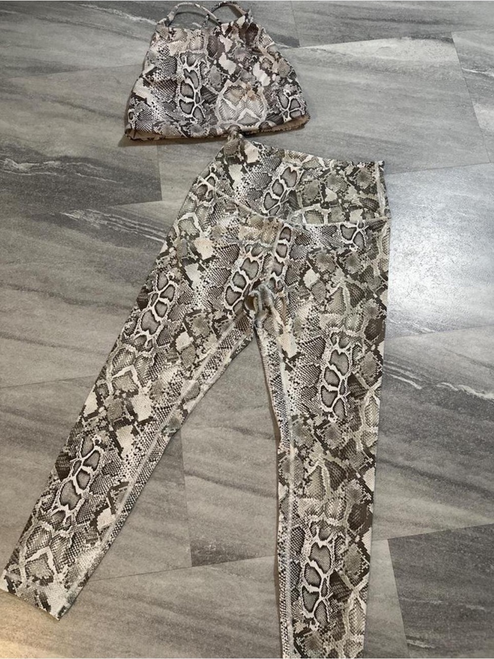 Victoria Secret Snake Skin Set L/10